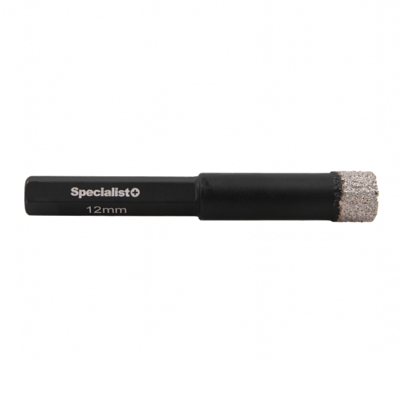 SPECIALIST+ gyémánt fúrókorona fúrógéphez - Ø12 mm