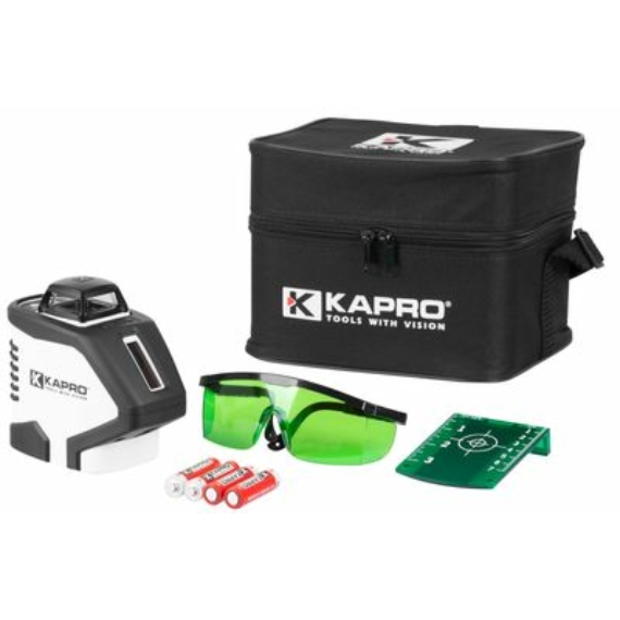 KAPRO® 962G Prolaser® Multibeam Orbital Laser 360°, Zöld Lézersugárral, IP65