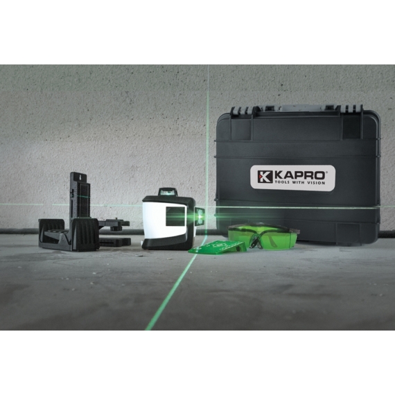 Kapro 883WG 3D 3x360 zöld lézer