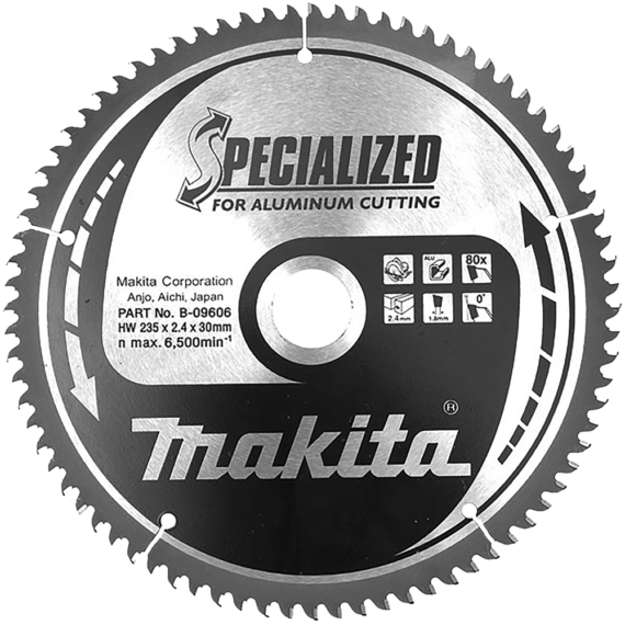 Makita körfűrészlap alu T.C.T, 160x30mm Z60