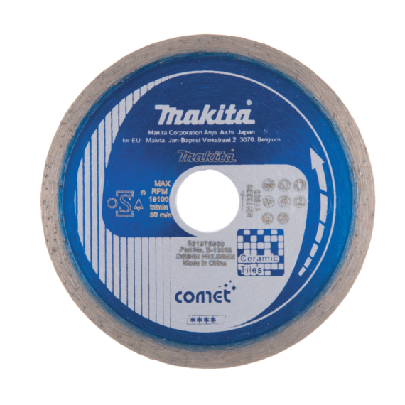 Makita 80mm gyémánttárcsa COMET folyamatos, száraz&vizes