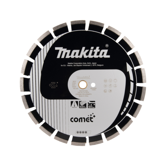 Makita 350mm gyémánttárcsa COMET ASZFALT, vizes