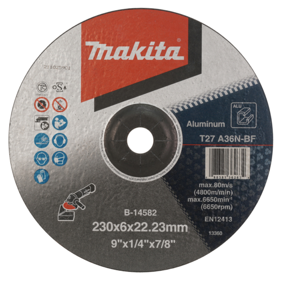 Makita csiszolótárcsa ALU 230x6mm A36N