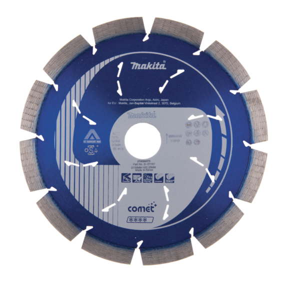 Makita 150mm gyémánttárcsa COMET 3DDG szegmentált
