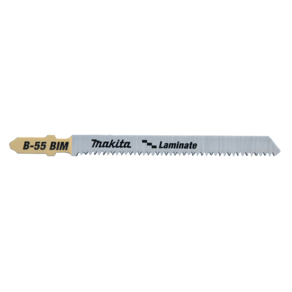 Makita 5db BiM B-55 szúrófűrészlap LAMINÁLT, befejező, TPI:14, L:100mm