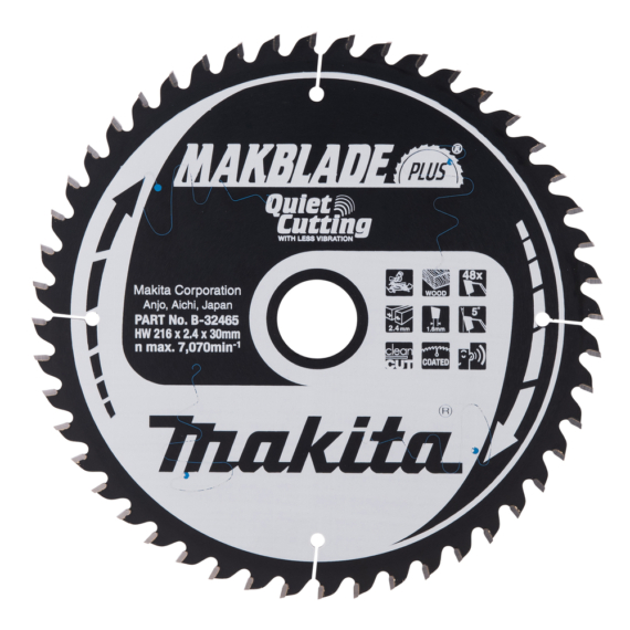 Makita körfűrészlap Makblade PLUS 216x30 mm Z48