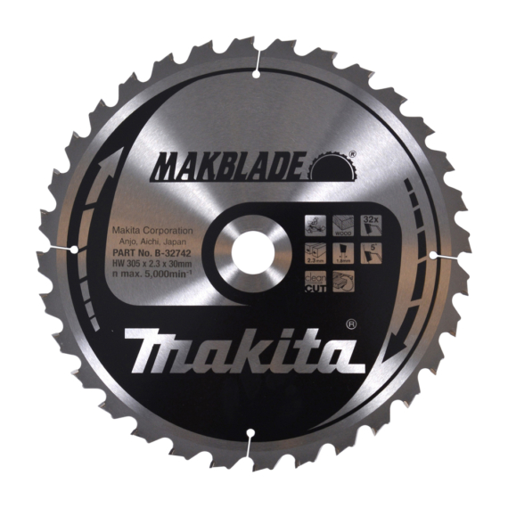 Makita körfűrészlap Makblade 305x30 mm Z32