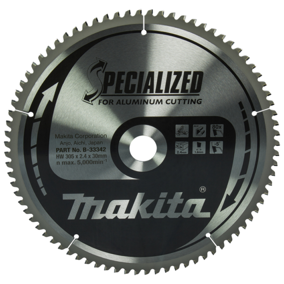 Makita körfűrészlap 305x30 mm Z80 ALU