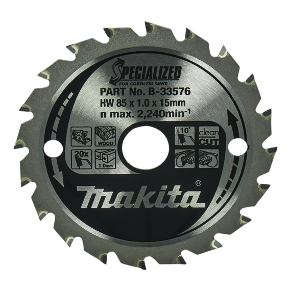 Makita körfűrészlap akkus FA 85x15 mm Z20