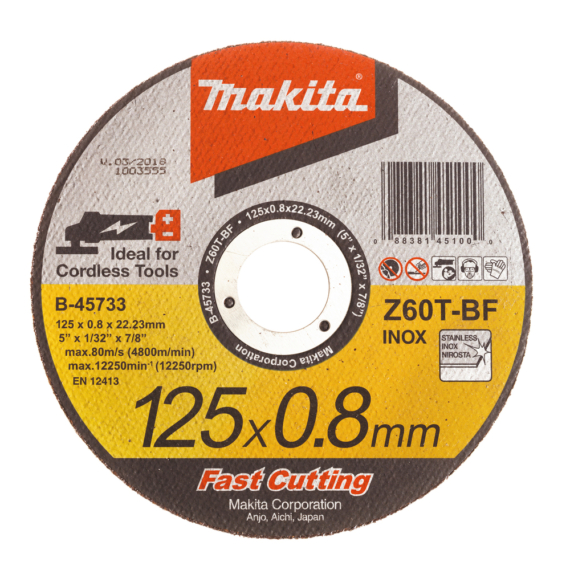 Makita vágókorong INOX 125x0,8 mm