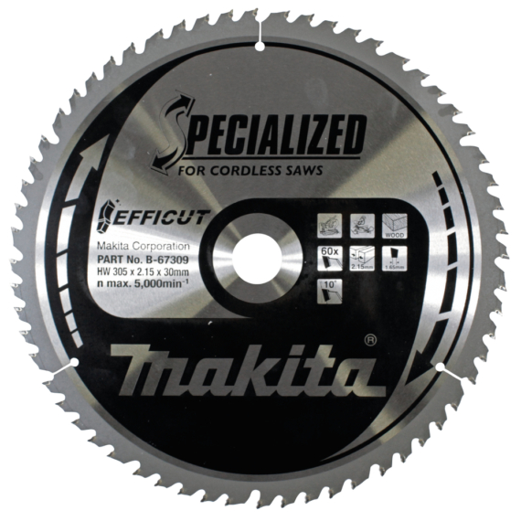 Makita EFFICUT körfűrészlap 305x30 mm Z60 FA