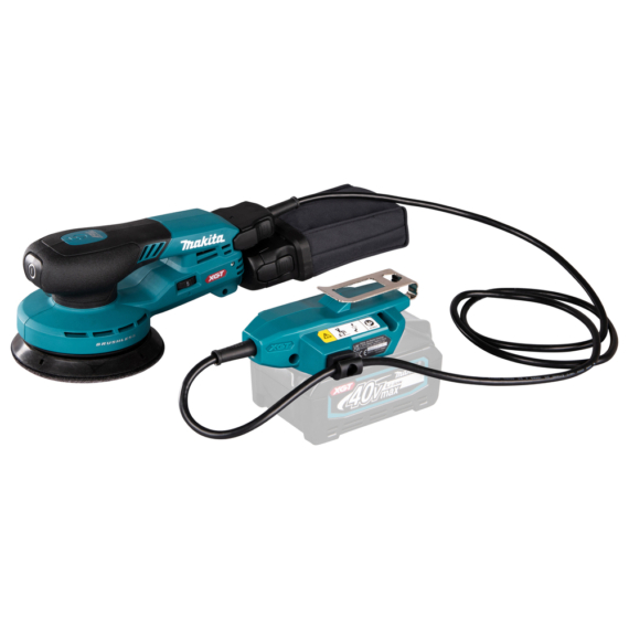 Makita 40Vmax XGT Li-Ion BL AWS 125 mm excentercsiszoló V, 5 mm Z (akku és töltő nélkül)