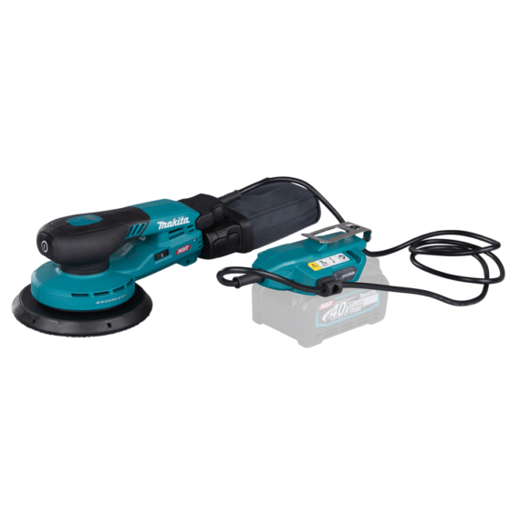 Makita 40Vmax XGT Li-Ion BL AWS 150 mm excentercsiszoló V, 5 mm Z (akku és töltő nélkül)