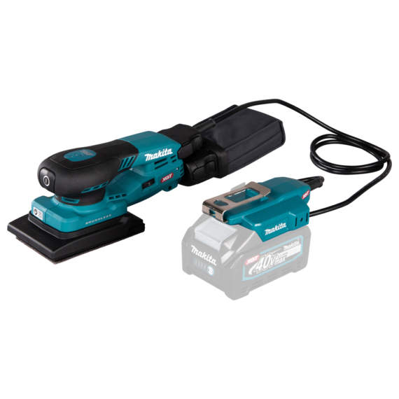 Makita 40Vmax XGT Li-Ion BL AWS 80 x 130 mm rezgőcsiszoló V, 3 mm Z (akku és töltő nélkül)