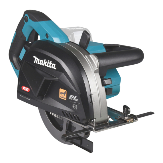 Makita 40Vmax XGT ® Li-Ion BL AFT 185mm fémvágó körfűrész Z (akku és töltő nélkül)