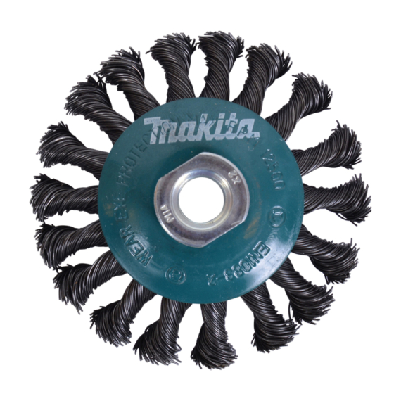 Makita drótkorong kúpos fonott 100mm M14