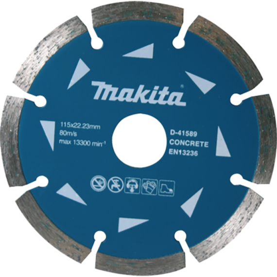Makita 115mm gyémánttárcsa szegmentált