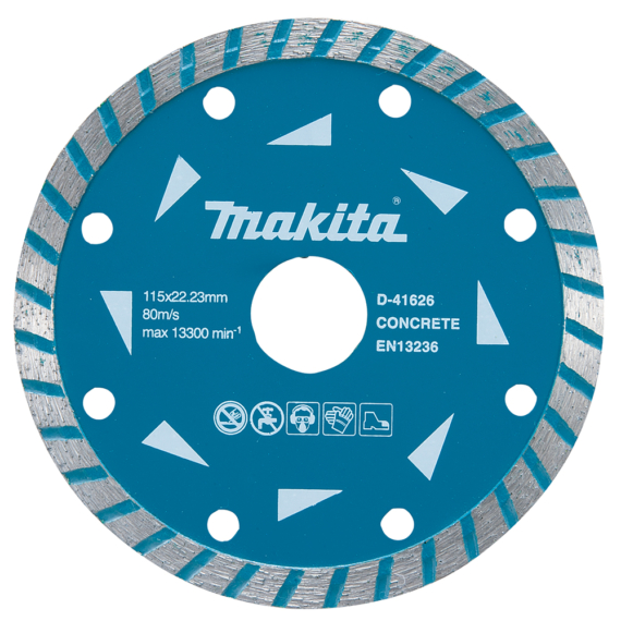 Makita 115mm gyémánttárcsa TURBO LONG-LIFE