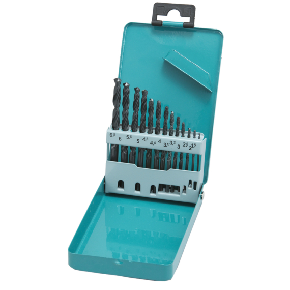 Makita HSS-R fémfúrókészlet 13db-os 1-6,5mm