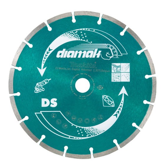 Makita 230mm gyémánttárcsa DIAMAK szegmentált