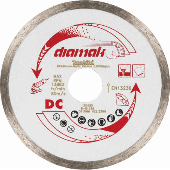 Makita 115mm gyémánttárcsa DIAMAK folyamatos