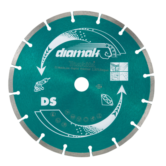 Makita 115mm gyémánttárcsa DIAMAK szegmentált 10db