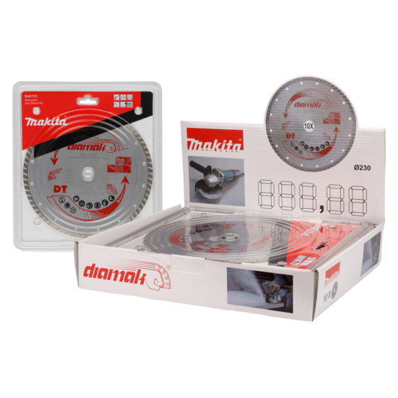 Makita 230mm gyémánttárcsa DIAMAK TURBO 10db