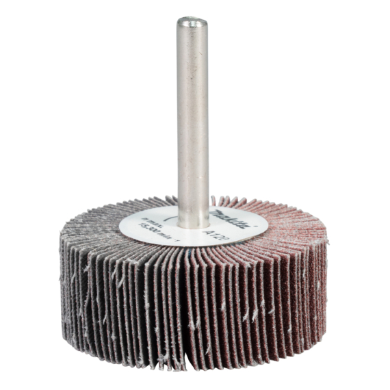 Makita 6 mm lamellás csiszolókerék FA/FÉM/MŰANYAG 50x20 mm A120