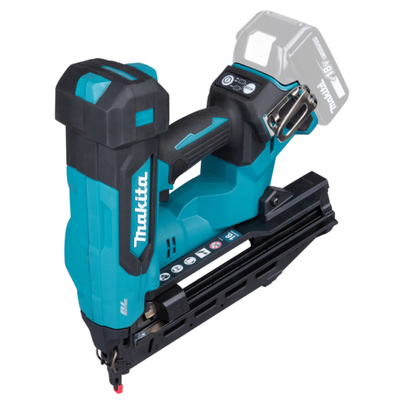 Makita 18V LXT Li-Ion 16 Ga 19-64 mm egyenes szegezőgép Z (akku és töltő nélkül)