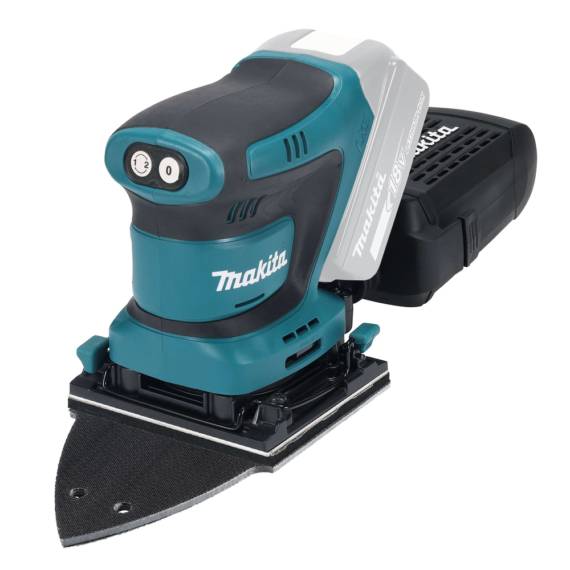 Makita 18V LXT ® Li-ion 112x102mm rezgőcsiszoló Z (akku és töltő nélkül)