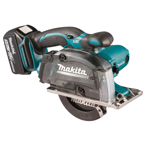 Makita 18V LXT ® Li-ion 136mm fémvágó körfűrész 2x5,0Ah