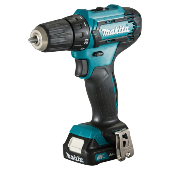 Makita 12Vmax CXT ® Li-ion 30Nm fúró-csavarbehajtó 2x2,0Ah