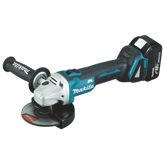 Makita 18V LXT ® Li-ion BL 125mm sarokcsiszoló 2x5,0Ah