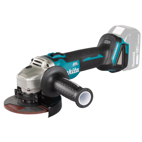 Makita 18V LXT ® Li-ion BL 125mm sarokcsiszoló fék Z (akku és töltő nélkül)
