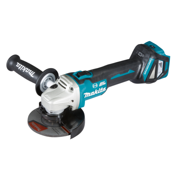 Makita 18V LXT ® Li-ion BL AWS 125mm sarokcsiszoló ford+fék Z + adapter (akku és töltő nélkül)