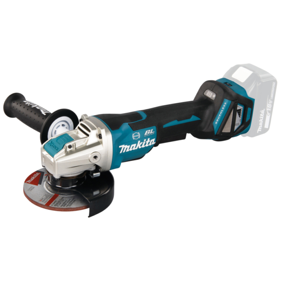 Makita 18V LXT ® Li-ion BL 125mm X-LOCK sarokcsiszoló ford+fék Z (akku és töltő nélkül)