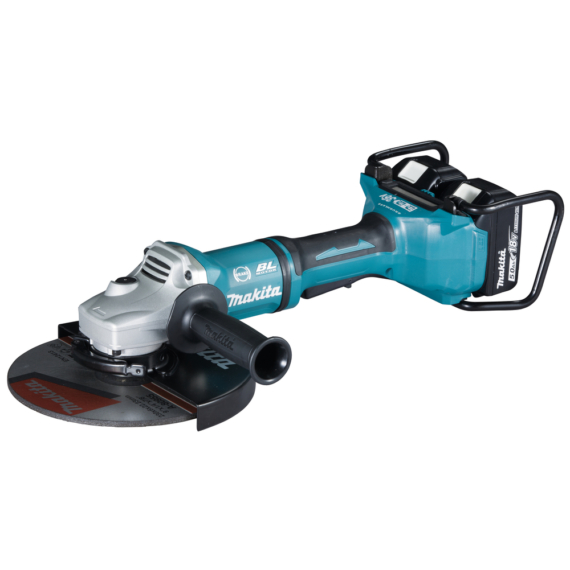 Makita 2x18V LXT ® Li-ion BL 230mm sarokcsiszoló 2x5,0Ah + DT
