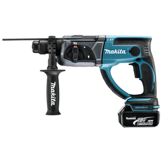 Makita 18V LXT ® Li-ion 2,0J SDS-PLUS fúró-vésőkalapács 2x5,0Ah