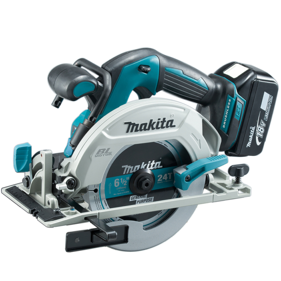 Makita 18V LXT ® Li-ion BL 165mm körfűrész 2x5,0Ah
