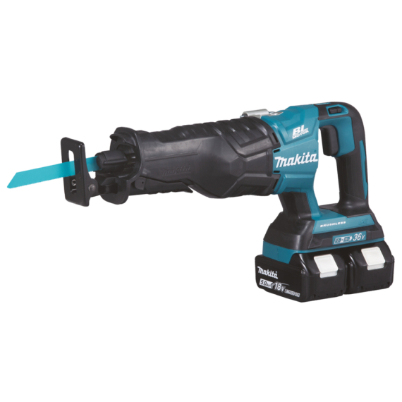 Makita 2x18V LXT ® Li-ion BL orrfűrész 2x5,0Ah + DT