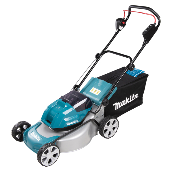 Makita 46cm 2x18V LXT ® Li-ion BL 2 seb fűnyíró 2x5,0Ah+RD