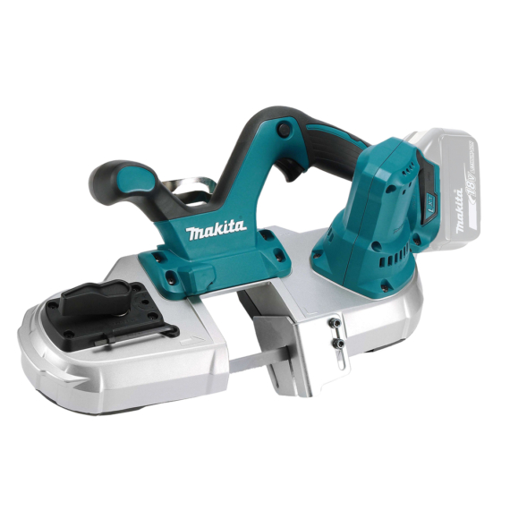 Makita 18V LXT ® Li-ion ALUHÁZAS szalagfűrész v: 64mm Z (akku és töltő nélkül)