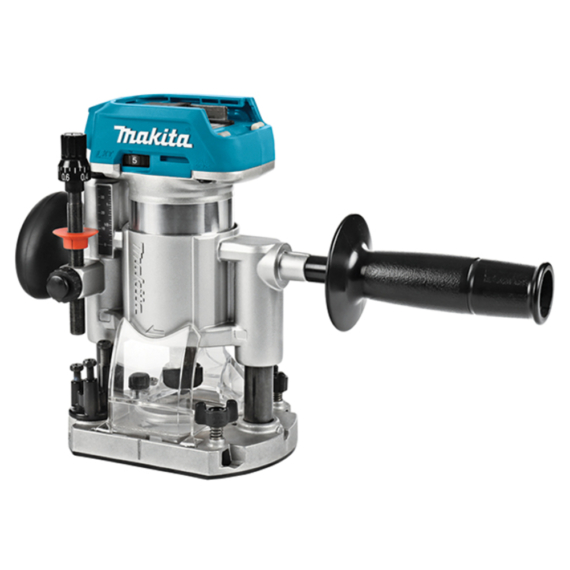 Makita 18V LXT ® Li-ion BL kombinált marógép + készlet 2x5,0Ah