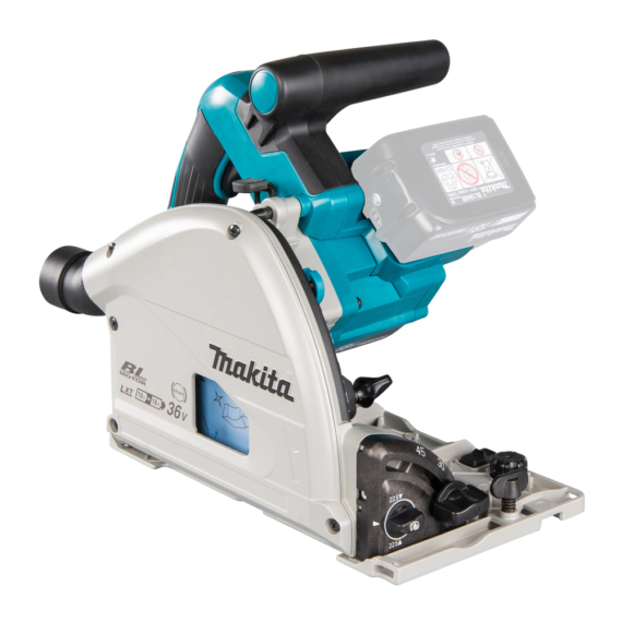 Makita 2x18V LXT ® Li-ion BL 165mm merülő fűrész Z (akku és töltő nélkül)