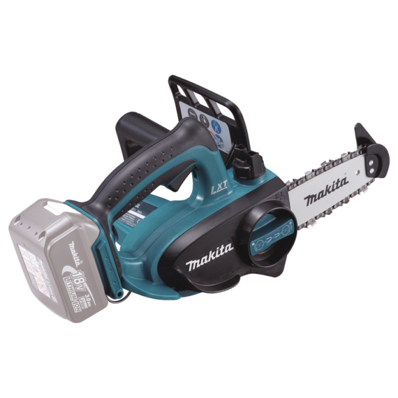 Makita 18V LXT ® Li-ion láncfűrész 11,5cm, 1/4, 1,3mm Z (akku és töltő nélkül)