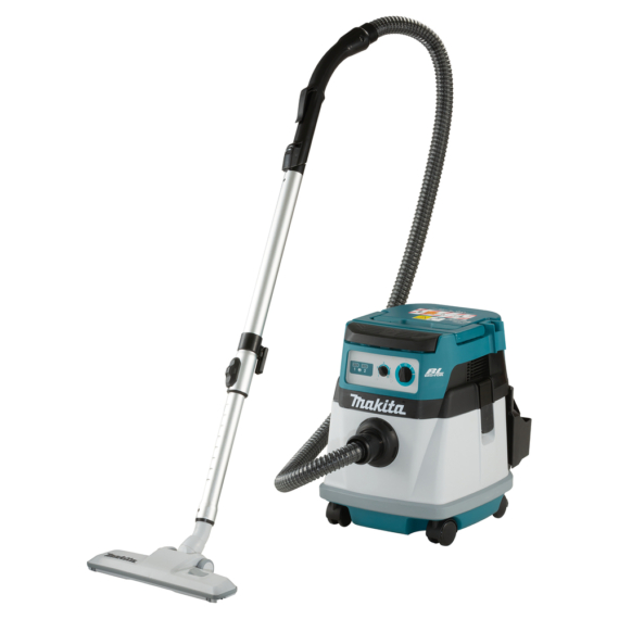 Makita 2x18V LXT ® Li-ion BL 11kPa 105W száraz-nedves porszívó 15L Z (akku és töltő nélkül)