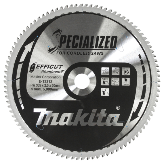 Makita EFFICUT körfűrészlap 306x30 mm Z96 ALU