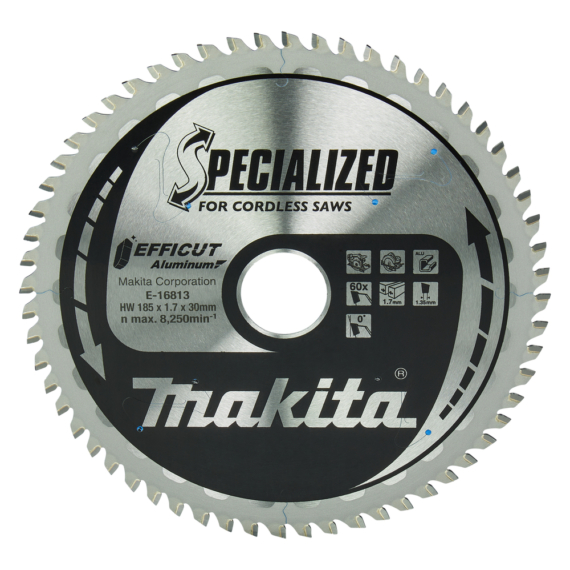 Makita EFFICUT körfűrészlap 185x30 mm Z60 ALU
