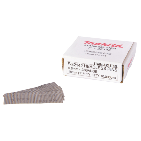 Makita tűszeg rozsdamentes 18mm 23GA AF201Z/DPT350/DPT351