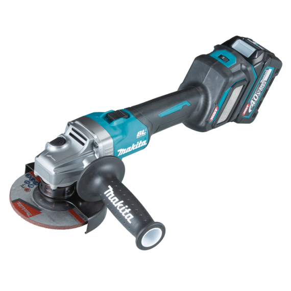 Makita 40Vmax XGT ® Li-ion BL AWS 125mm sarokcsiszoló 2x4,0Ah